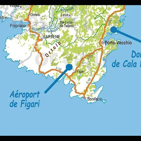 Grande Villa, Corse Du Sud, Domaine Prive De Cala Rossa וילה