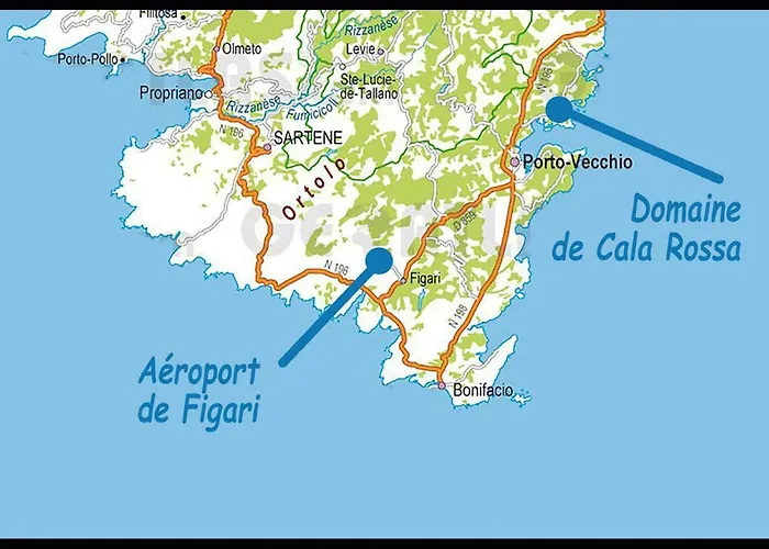 Grande Villa, Corse Du Sud, Domaine Prive De Cala Rossa Vila